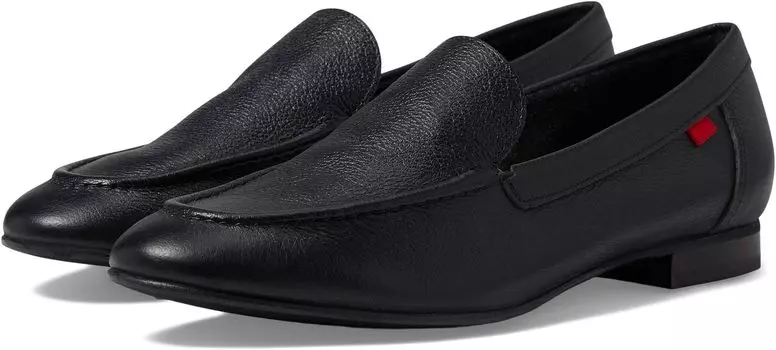 Лоферы Madison Ave Marc Joseph New York, цвет Black Mini Grainy