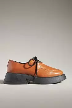 Лоферы Maeve Flared Oxford, коричневый