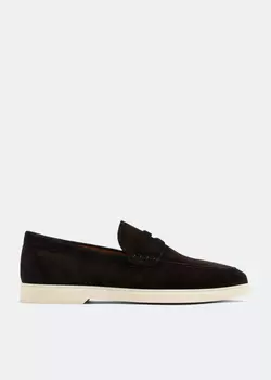 Лоферы Magnanni Suede, черный