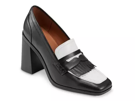 Лоферы Marc Fisher Hamish, черно-белый