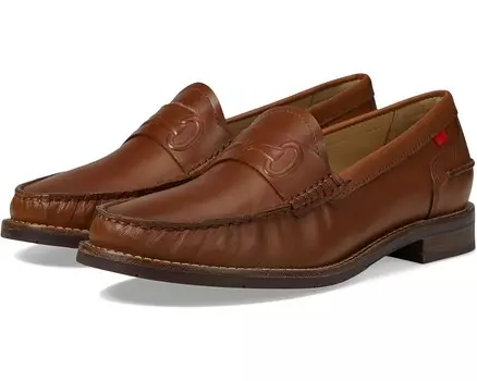 Лоферы Marc Joseph New York Academy Park, цвет Cognac Brushed Napa
