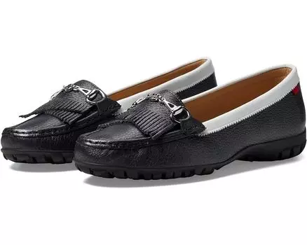 Лоферы Marc Joseph New York Lexington Golf, цвет Black/White Pearlized Grainy