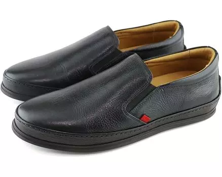 Лоферы Marc Joseph New York Victor Rd, цвет Black Grainy