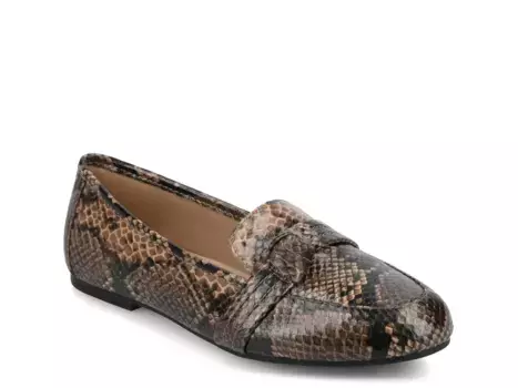 Лоферы Marci Journee, Brown/Multicolor Snake Print