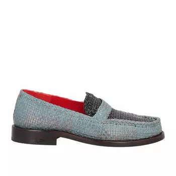 Лоферы Marni, голубой