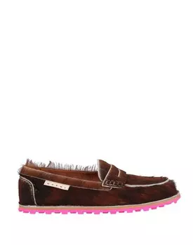 Лоферы Marni, коричневый