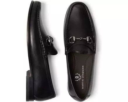 Лоферы Martin Dingman Addison Horse Bit, черный