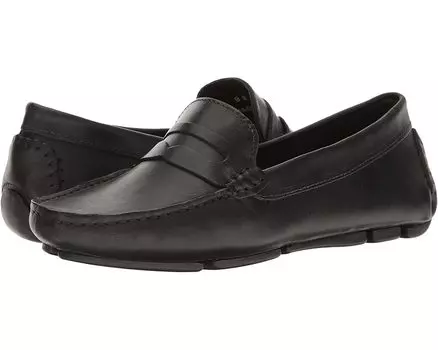 Лоферы Massimo Matteo Penny Keeper, цвет Black Bison