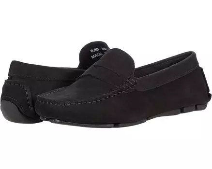 Лоферы Massimo Matteo Penny Keeper, цвет Black Nubuck