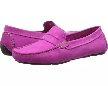 Лоферы Massimo Matteo Penny Keeper, цвет Hot Pink Nubuck