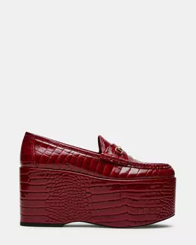 Лоферы Maureen Steve Madden, красный
