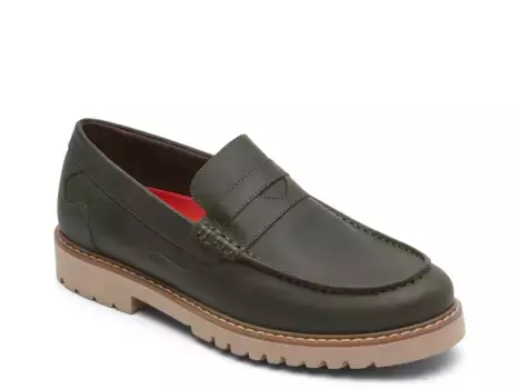 Лоферы Maverick Penny Loafer Rockport, темно-зеленый/оливковый