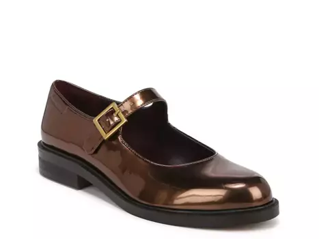Лоферы Melfi Mary Jane Flat Franco Sarto, коричневый