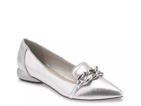 Лоферы Mira Loafer Ninety Union, серебряный/металлик