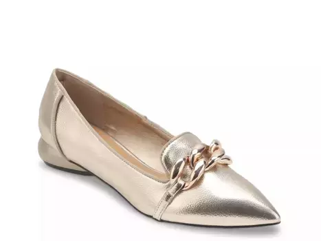 Лоферы Mira Ninety Union, Gold