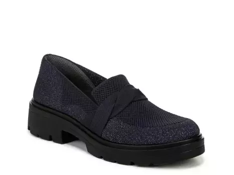 Лоферы Muse Bow Platform Loafer Bzees, темно-синий