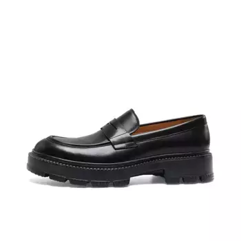 Лоферы мужские абрикосовые Igeshi, черный