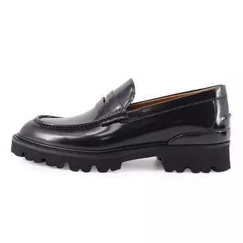 Лоферы мужские черные Tranoi