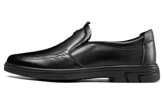 Лоферы мужские черный Aokang