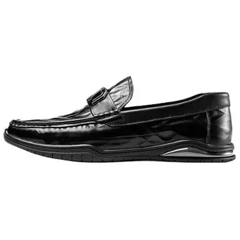 Лоферы мужские черный Aokang