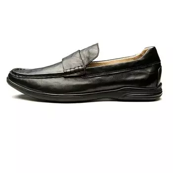 Лоферы мужские черный Brounvanm