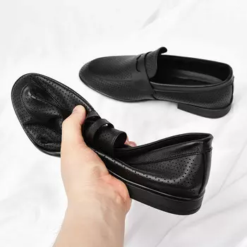 Лоферы мужские черный G5