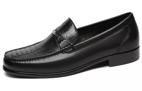 Лоферы мужские черный Goldlion