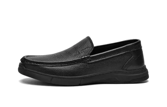 Лоферы мужские черный Hla