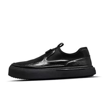 Лоферы мужские черный Mo Xu