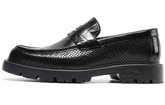 Лоферы мужские черный Satchi