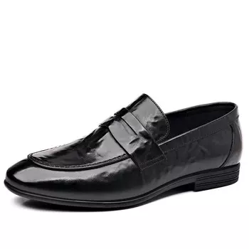 Лоферы мужские черный Shupate