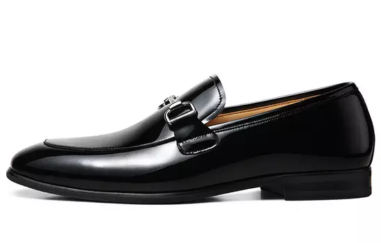 Лоферы мужские черный Thom Wills