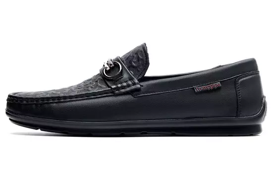 Лоферы мужские черный Trumppipe