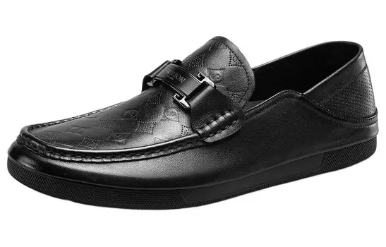 Лоферы мужские черный Yearcon