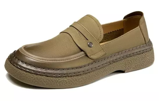 Лоферы мужские Хаки Aokang