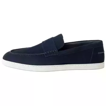 Лоферы мужские Herms, темно-синий