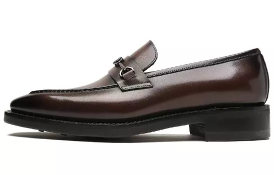 Лоферы мужские Кофе S.T.Dupont, цвет Coffee