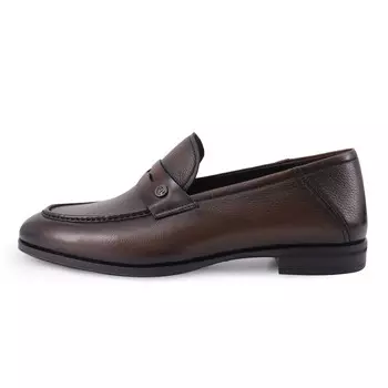 Лоферы мужские коричневые Tranoi