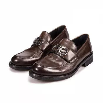 Лоферы мужские коричневый Baina