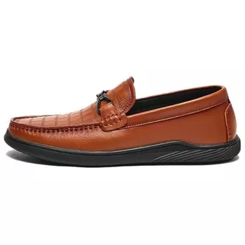 Лоферы мужские коричневый Hotwind