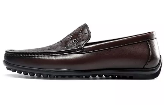 Лоферы мужские коричневый Satchi