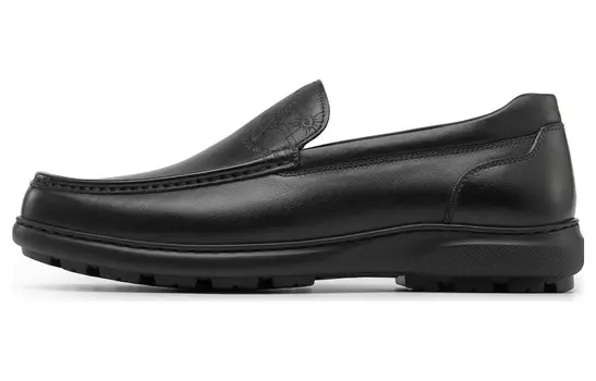 Лоферы мужские низкие черные Chrisdien Deny/Cress Danny