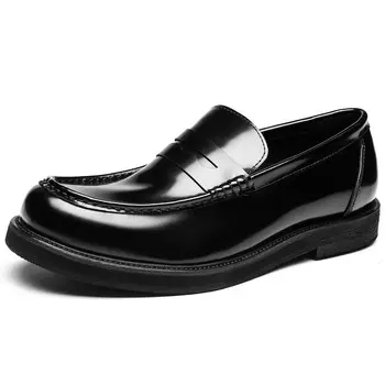 Лоферы мужские низкие черный Diengrley