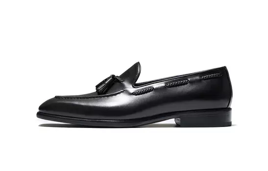 Лоферы мужские низкие черный Truffaut