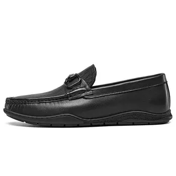 Лоферы мужские низкие черный Yearcon