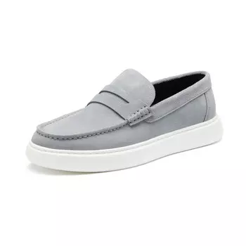 Лоферы мужские с низким верхом серый Seven