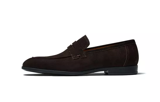 Лоферы мужские с низким верхом Truffaut, хаки