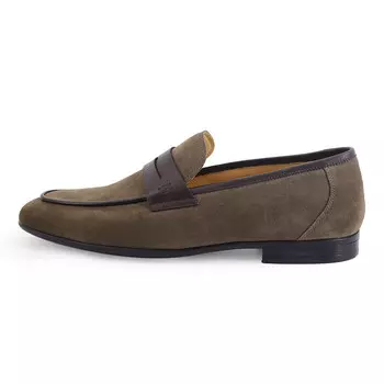 Лоферы мужские серые Tranoi