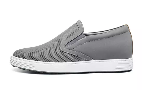 Лоферы мужские серый He Jinchang