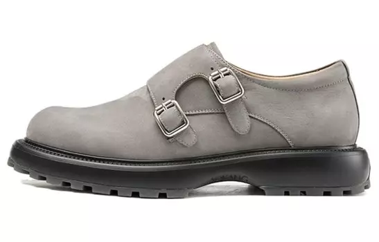 Лоферы мужские светло-серый Aokang